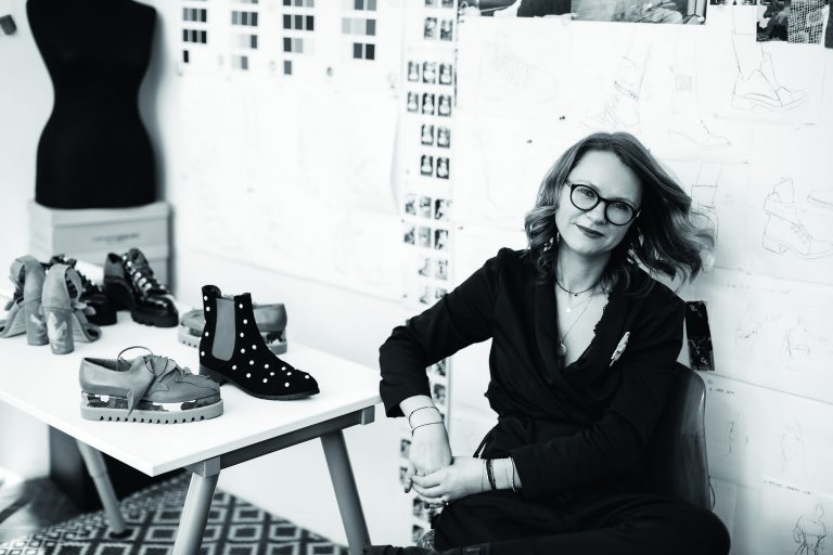 Mihaela Glăvan, designer de pantofi