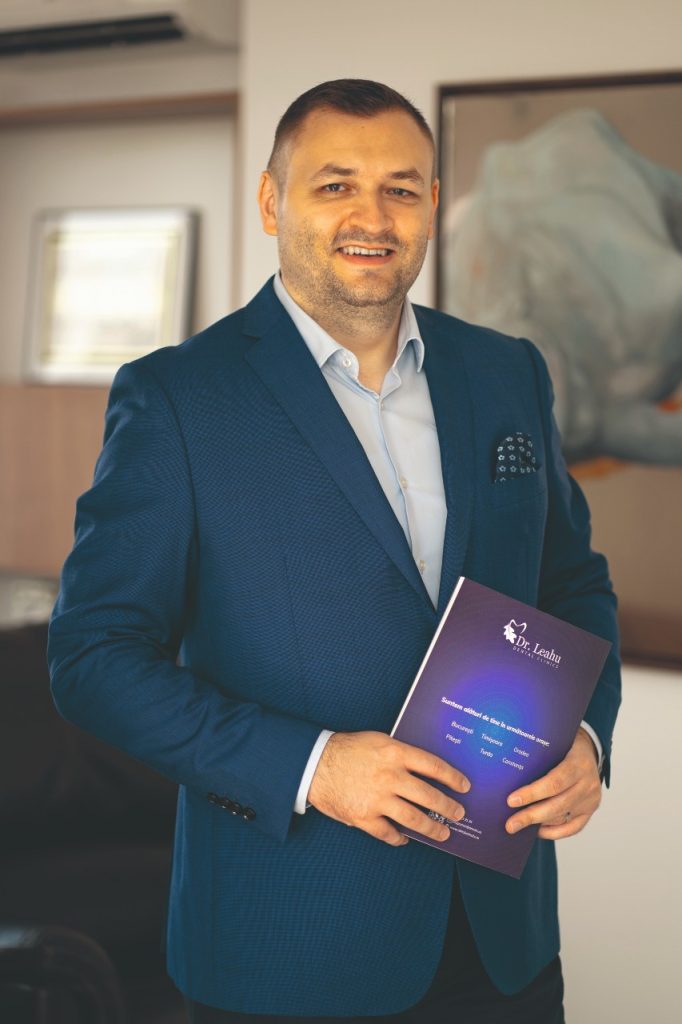 Dr. Ionuț Leahu, CEO al Clinicile Dentare Dr. Leahu