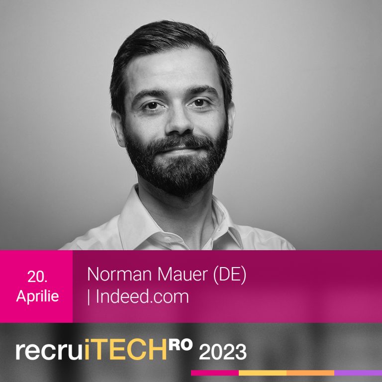 Norman Mauer, Senior Talent Strategy Advisor pentru Indeed